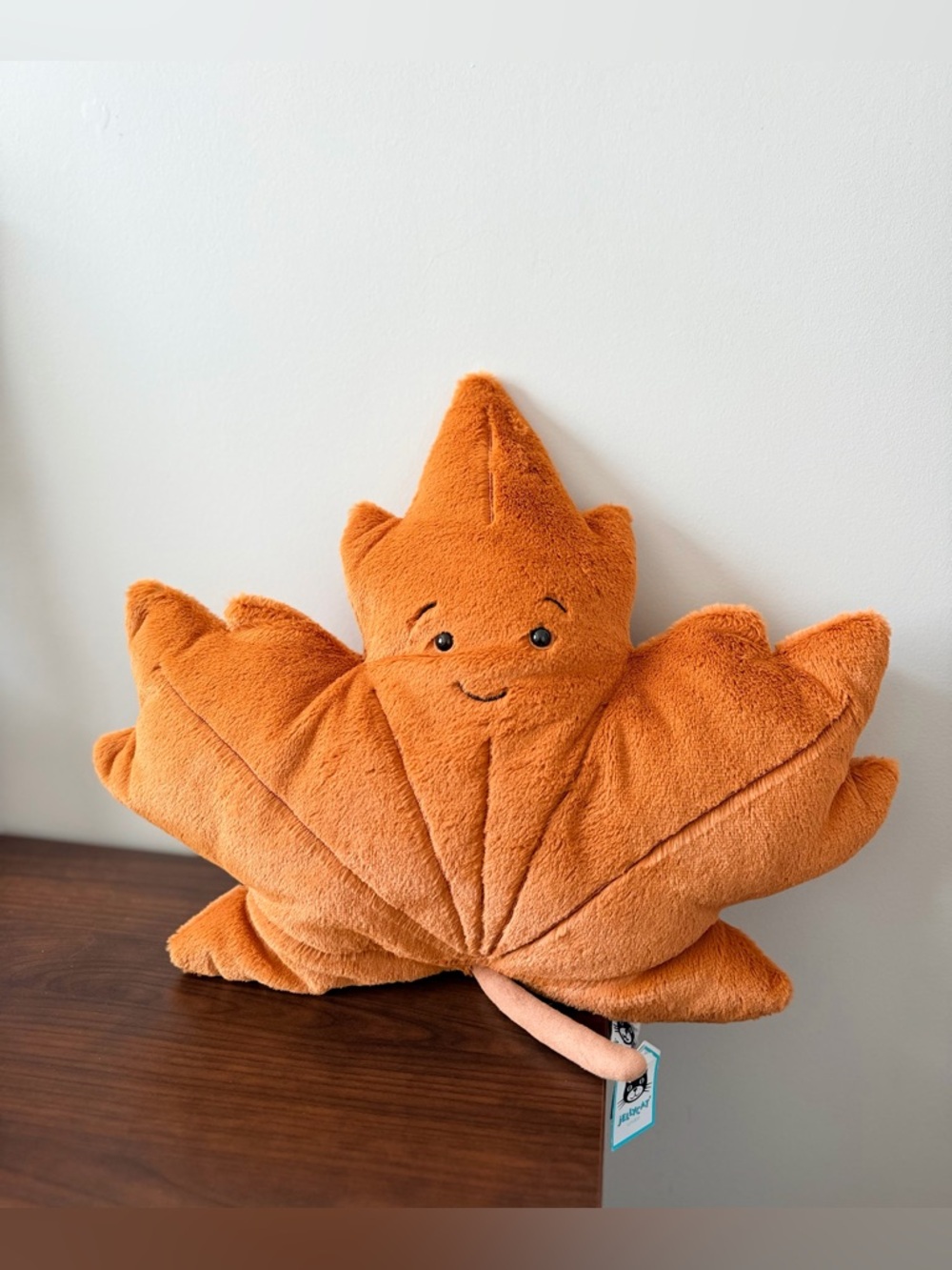 Jellycat Woodland Maple leaf(large size)